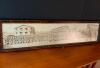 Panoramic Framed Military Group Photograph, 36 x 8 Inches