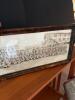 Panoramic Framed Military Group Photograph, 36 x 8 Inches - 3