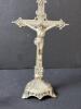 Metal Crucifix and Metal Candlesticks - 4