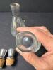 West Virginia Glass Oil and Vinegar Cruets with Stopper - 4