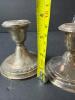 Pair Gorham Sterling Weighted Candlestick Holders - 6