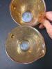 Pair of Marigold Depression Glass Creamer and Sugar Set - 3