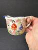 Hand Decorated Asian Ceramic Tea Bowls and Creamer - 7