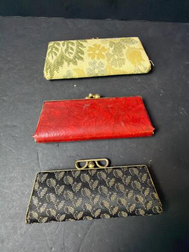 Three Vintage Clutch Purses