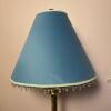 Berman Metal Table Lamp with Blue Beaded Shades - 2