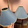 Berman Metal Table Lamp with Blue Beaded Shades - 6