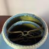 Berman Metal Table Lamp with Blue Beaded Shades - 8