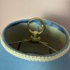 Berman Metal Table Lamp with Blue Beaded Shades - 9