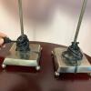 Two Metal Table Lamps with 4 Shades - 2