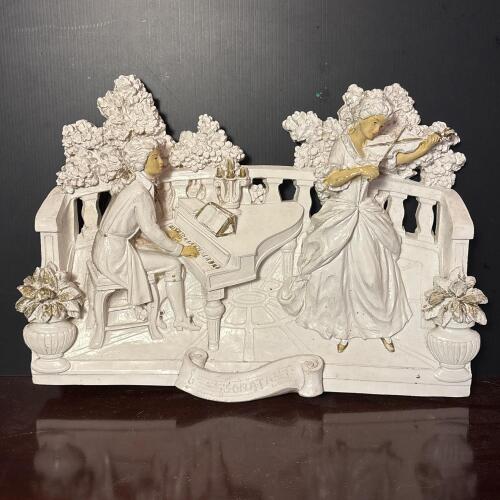 Universal Statuary Corp 1973 Sonata Wall Plaque