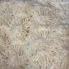 Two White Yarn Afghan Shawls & 1 Scarf - 2