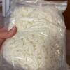 Two White Yarn Afghan Shawls & 1 Scarf - 4