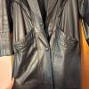 Black Leather Jacket & Trench Coat - 7