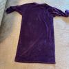 Garfield Purple Velour Sweatshirt Dress - 6