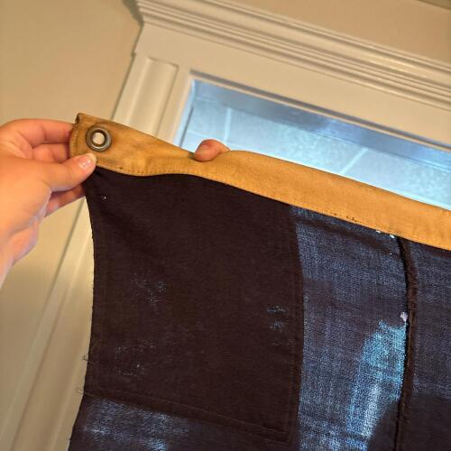 Vintage U.S. WWII Era Navy Two Star Rear Admiral Flag