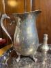 Mixed Lot of Silver Plate Trays, Bowls and Pitcher - 2