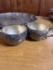 Mixed Lot of Silver Plate Trays, Bowls and Pitcher - 12