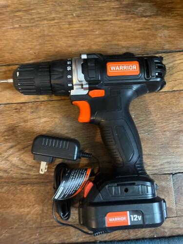 Warrior 12V Cordless Drill/Driver with Charger