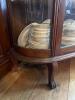 Beautiful Antique Curved Glass China Cabinet - 3
