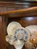Beautiful Antique Curved Glass China Cabinet - 6