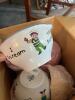 Lot of (12) Illustrated "We All Scream for Ice Cream" Ceramic Bowls - 2