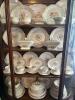 Large Lot of Over 60 Pieces of Royal China Waldorf-O 22K Gold Floral Dinnerware
