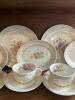Large Lot of Over 60 Pieces of Royal China Waldorf-O 22K Gold Floral Dinnerware - 9
