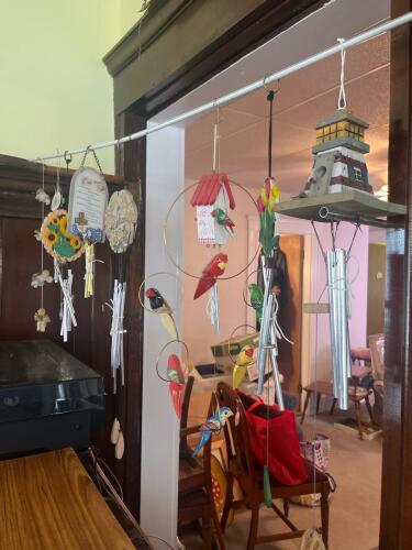 (8) Decorative Hanging Wind Chimes and Mobiles