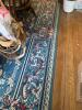 Large Blue Floral Rug 7' x 14' - 2