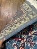 Large Blue Floral Rug 7' x 14' - 6