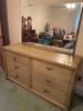 Mid-Century Modern-Style Dresser with Mirror