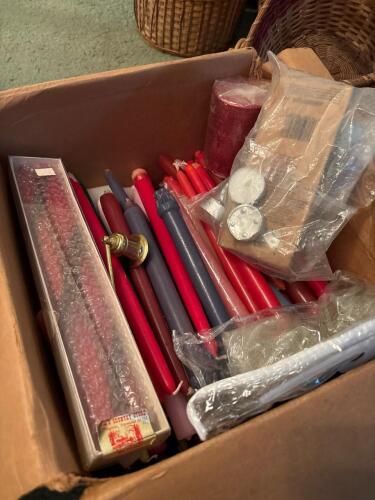 Box of Assorted Candles