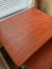 Rolling Computer Desk With Pull-Out Keyboard Tray - 3