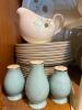 Mid-Century Style Dinnerware with Pinecone Motif - 7