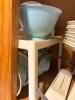 Mid-Century Style Dinnerware with Pinecone Motif - 9