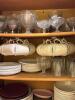 Dinner and Drinkware Cabinet Lot - 2