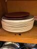 Dinner and Drinkware Cabinet Lot - 6