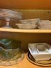Dinner and Drinkware Cabinet Lot - 10