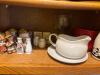 Dinner and Drinkware Cabinet Lot - 11