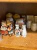 Dinner and Drinkware Cabinet Lot - 12