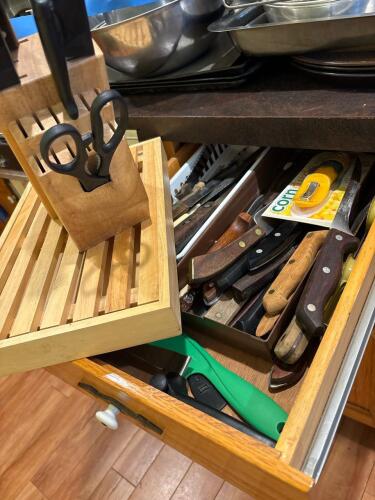 Kitchen Knife Lot