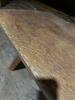 Very Heavy Wooden Bench or Low Table - 11