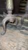 Pair of Brass Ball Top Andirons - 6