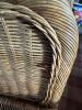 Pair of Wicker Lounge Chairs with Ottoman - 7