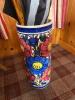 Ceramic Umbrella Stand with Contents - 2