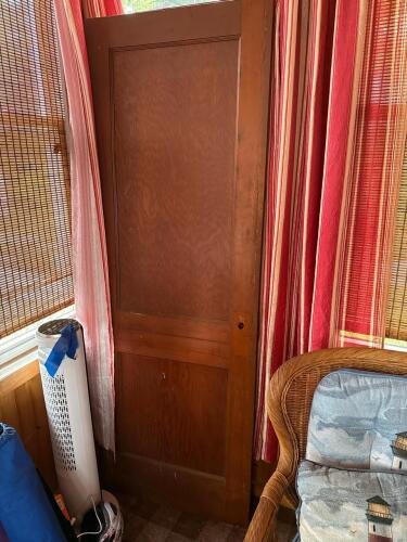 Pair of Vintage Solid Wood Doors