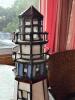 Stained Glass Lighthouse Table Lamp - 4