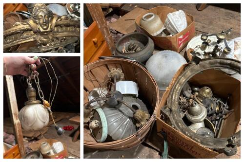 Antique and Vintage Lighting Lot