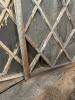 Diamond Lattice Wood Glass Window Panels - 2