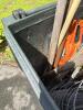 Assorted Lawn Tools in Trash Bin - 4